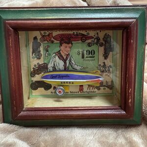 1997 Vandor Toys in the Cupboard of Yesterday Mini Graf Zeppelin Shadow Box